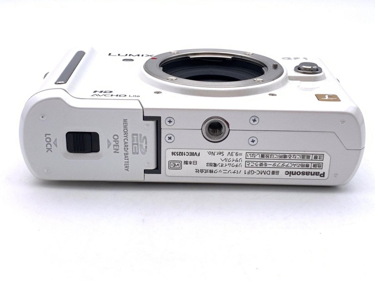 中古】パナソニック DMC-GF1 ボディ シェルホワイト｜｜カメラの