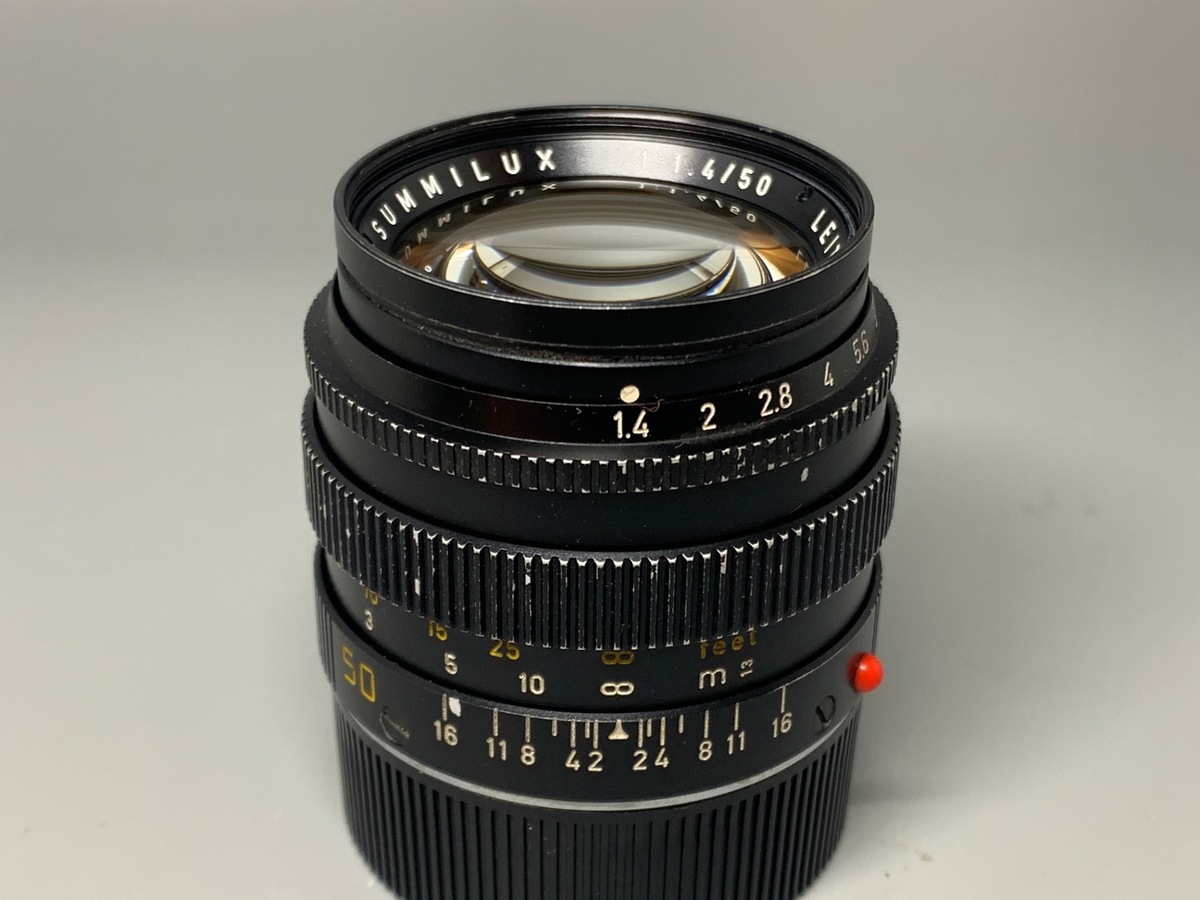【中古】ライカ ズミルックスM 50mm F1.4 E43 ブラック
