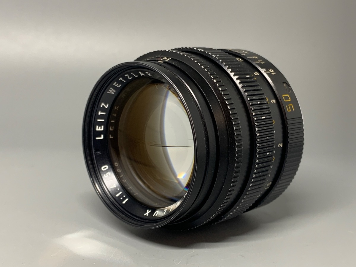 【中古】ライカ ズミルックスM 50mm F1.4 E43 ブラック