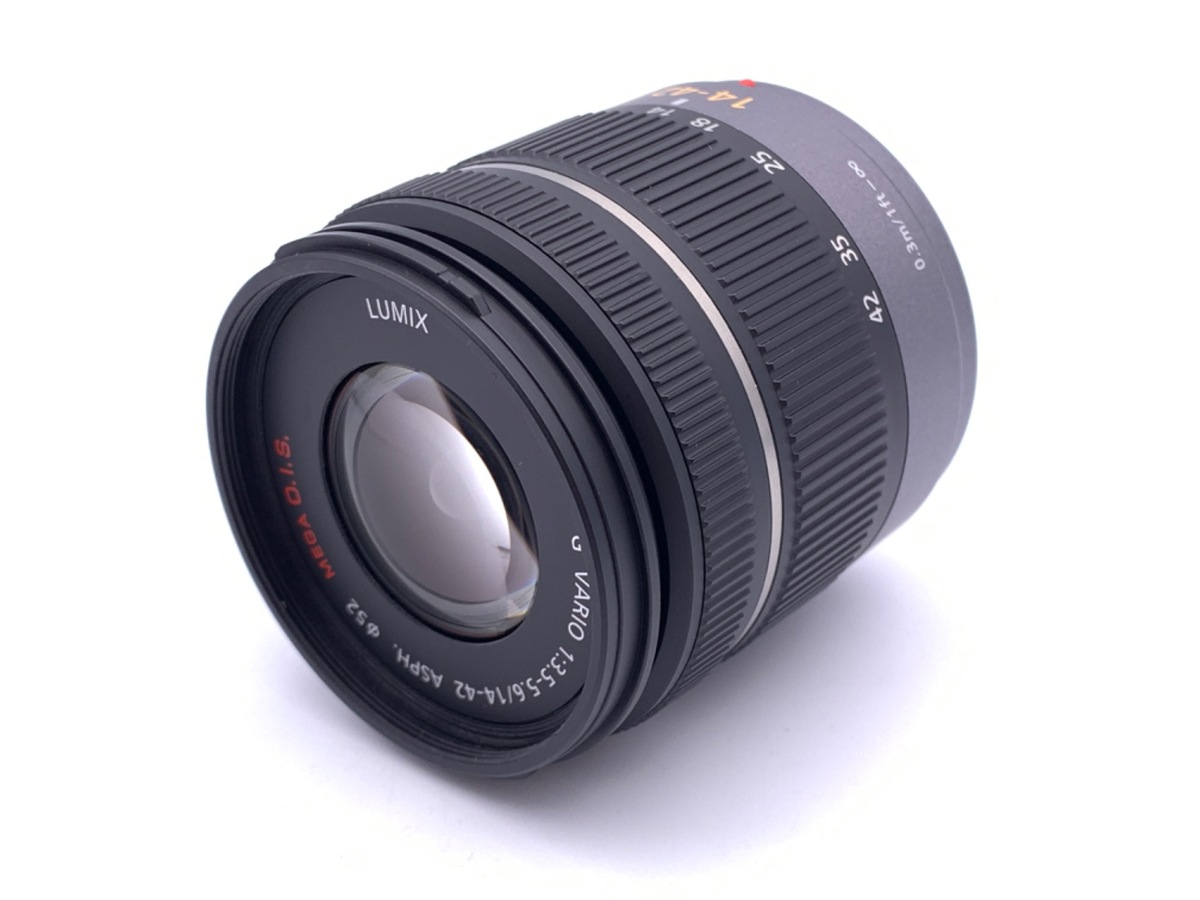 【中古】パナソニック LUMIX G VARIO 14-42mm F3.5-5.6 ASPH./MEGA O.I.S.