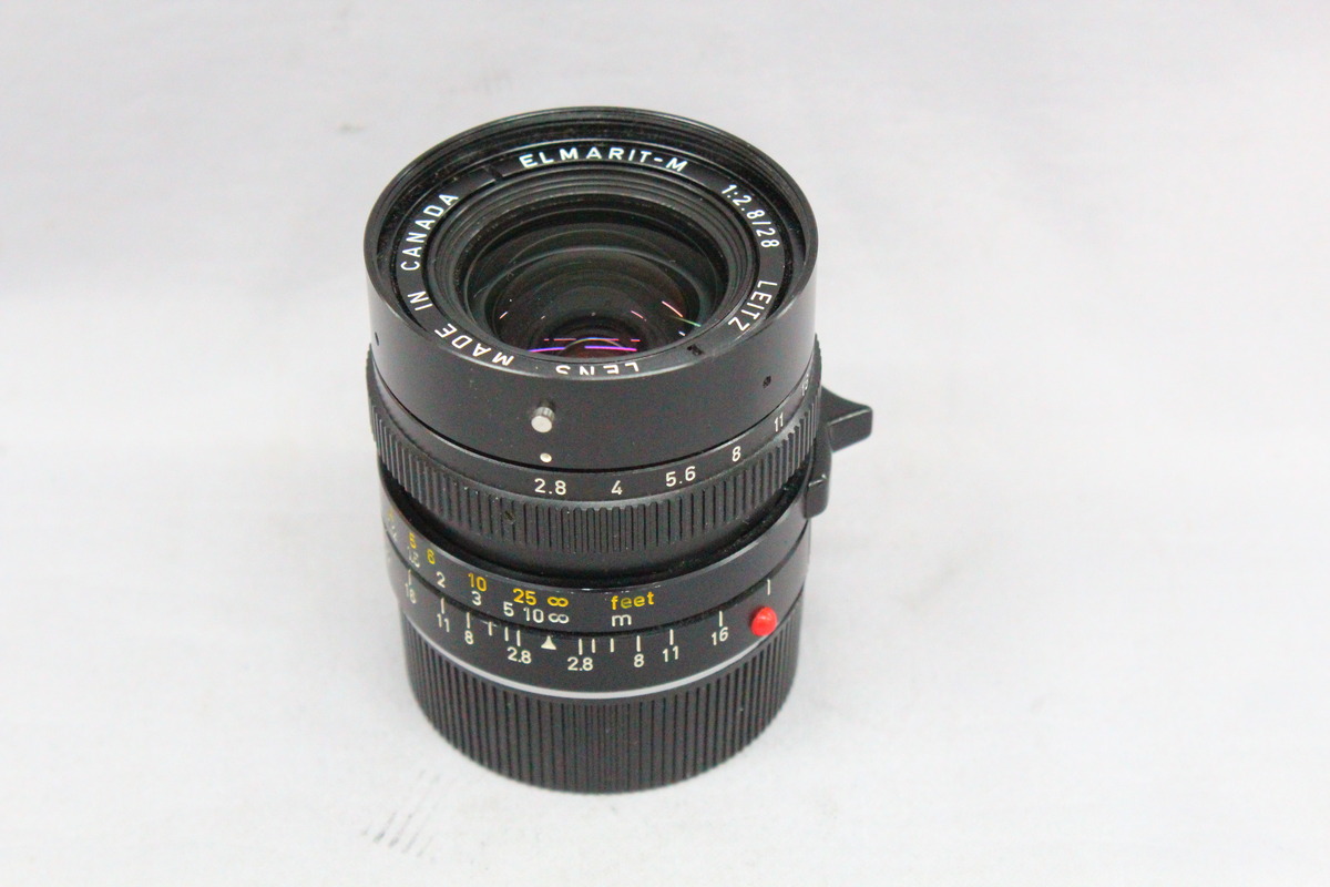 【中古】ライカ ELMARIT-M 28mm F2.8 E49(3代目)
