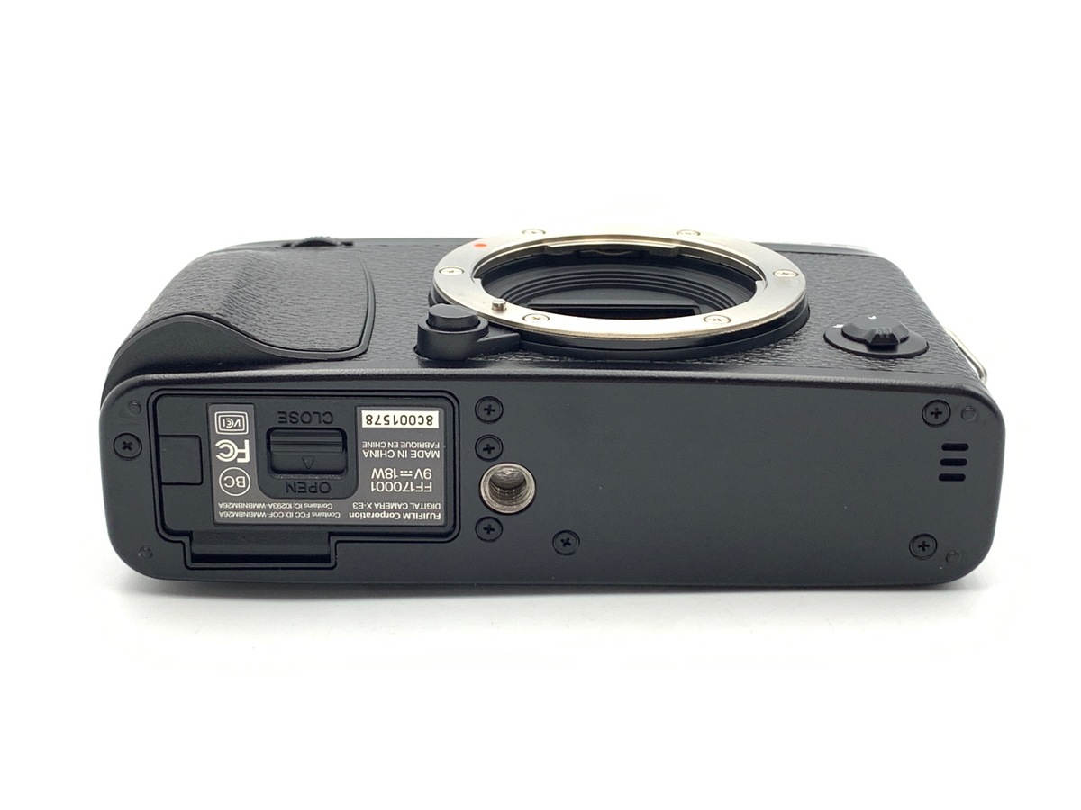 中古】フジフイルム X-E3 ボディ ブラック｜｜カメラのキタムラネット