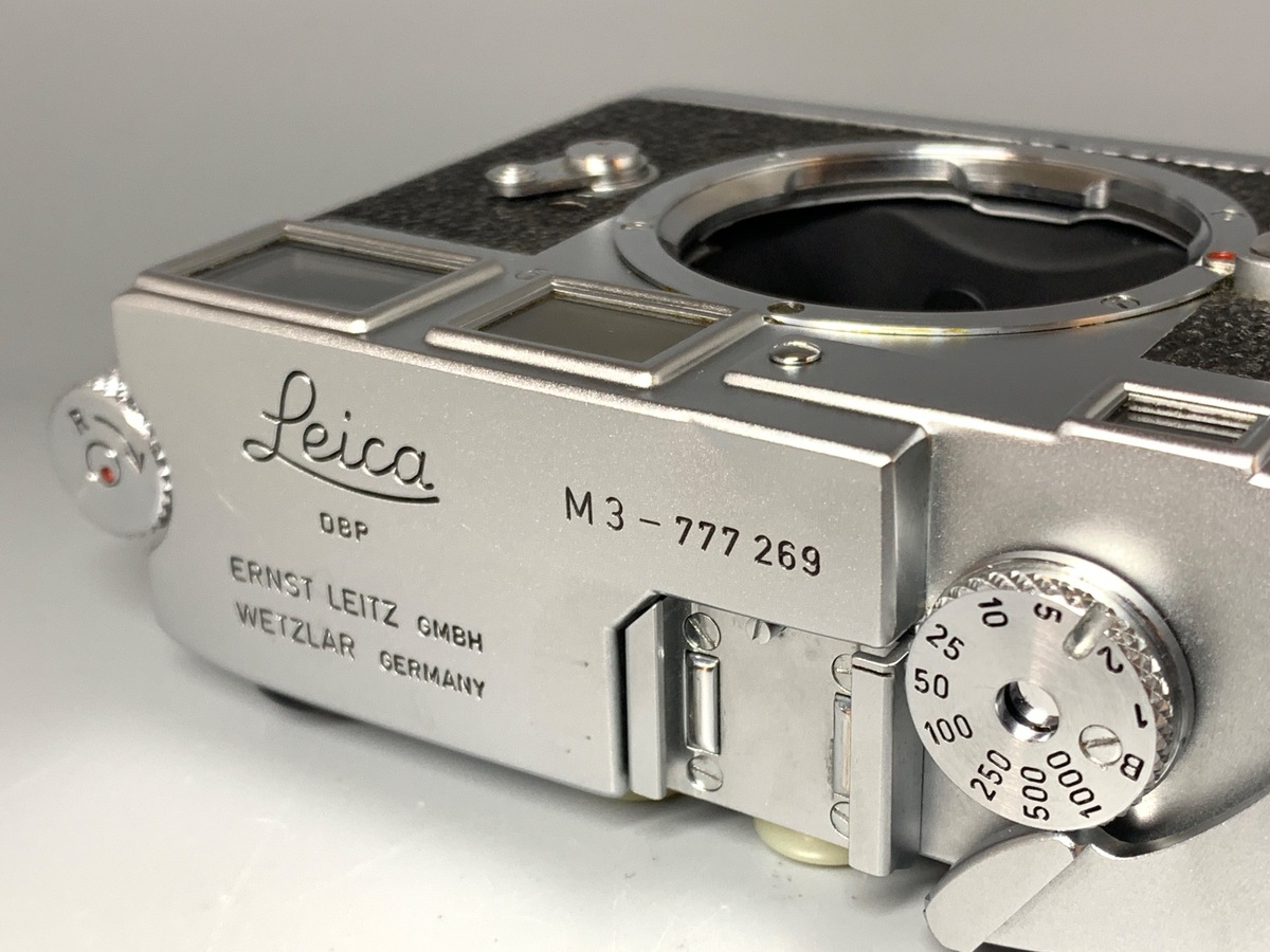 【中古】ライカ ライカ M3 2回巻き上げ Body クローム