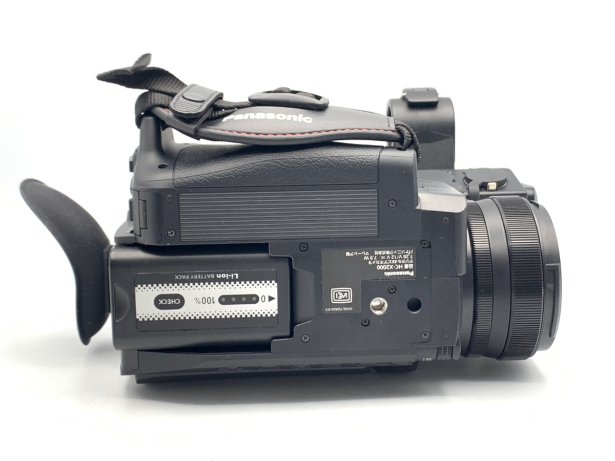 【中古】パナソニック デジタル4Kビデオカメラ HC-X2000-K ブラック