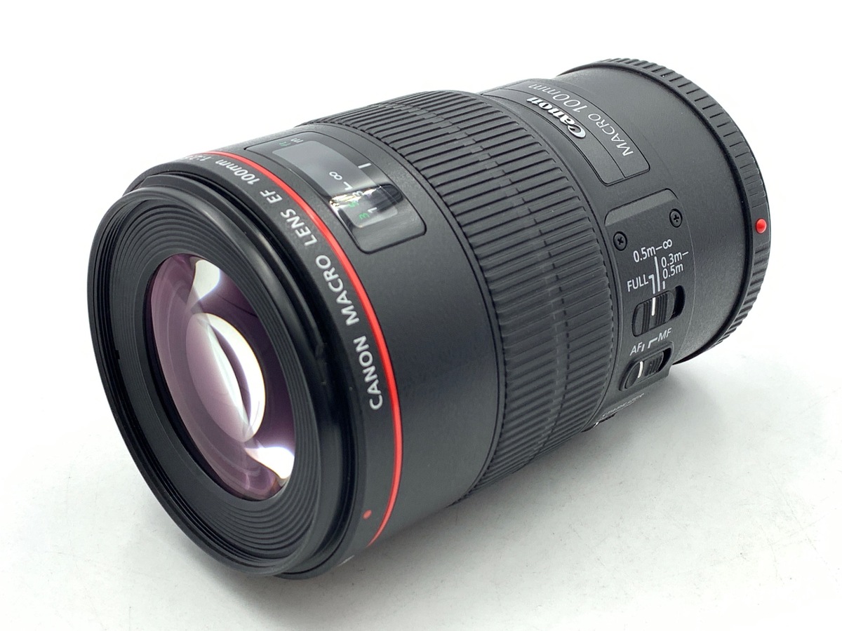 【中古】キヤノン EF100mm F2.8L マクロ IS USM