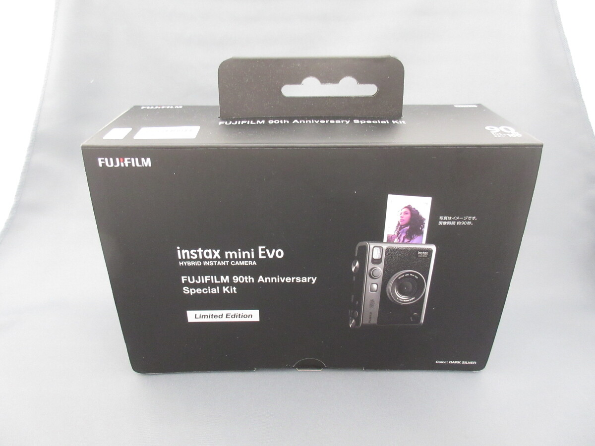 中古】フジフイルム インスタントカメラ instax mini Evo 「チェキ 
