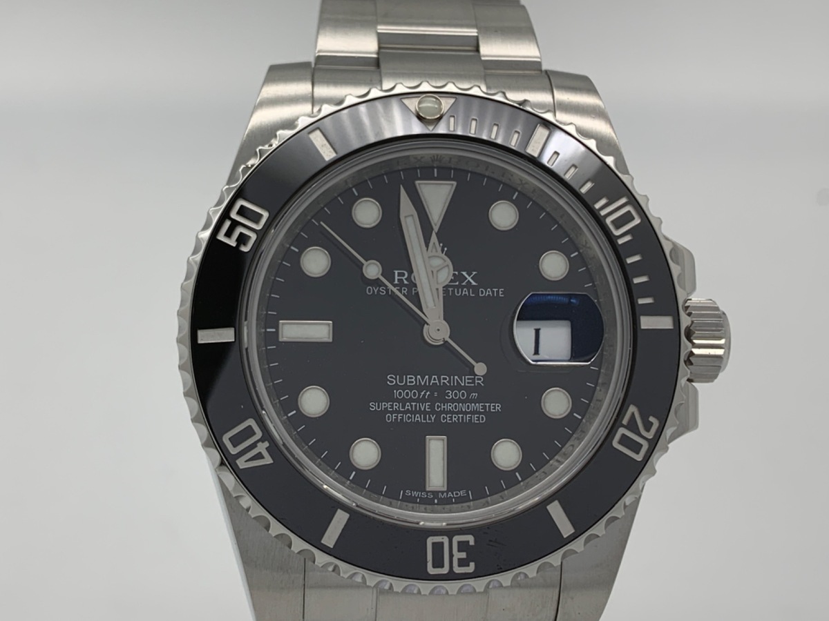 ロレックス(ROLEX) サブマリーナー デイト ブラック 116610LN ステンレススティール