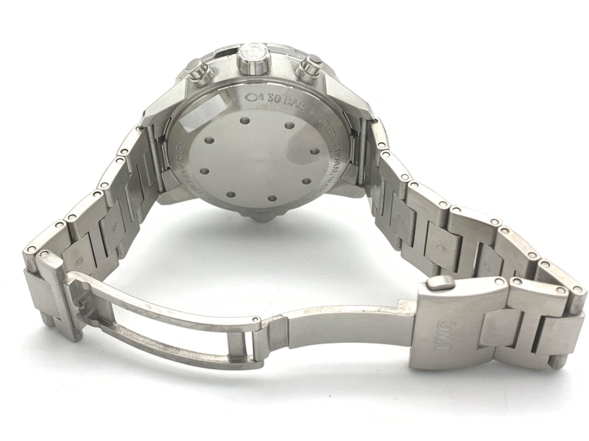 IWC アクアタイマー ブラック IW376804 ステンレススティール
