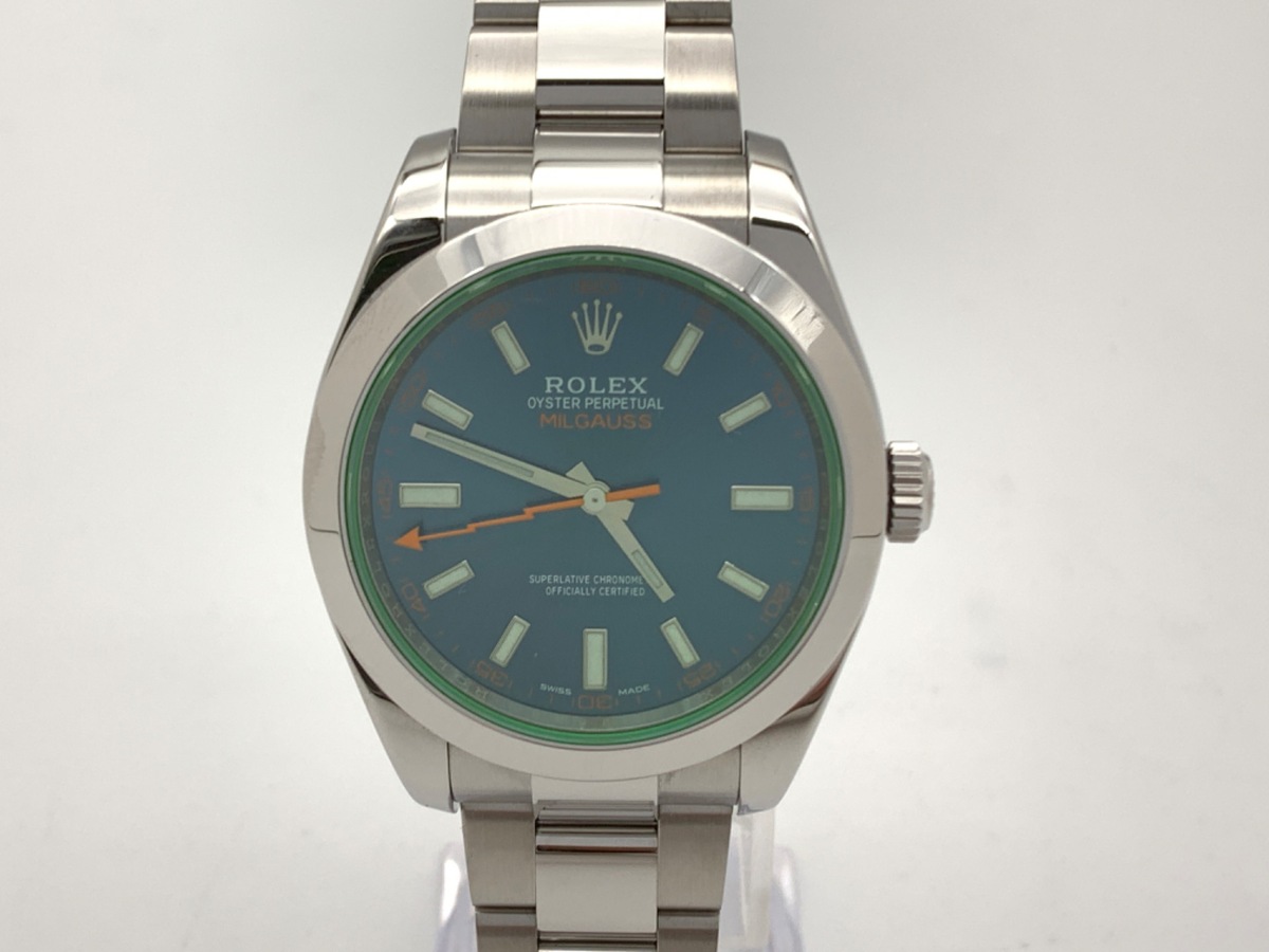 ミルガウス 116400GV [オイスターブレスレット Zブルー] 中古価格比較