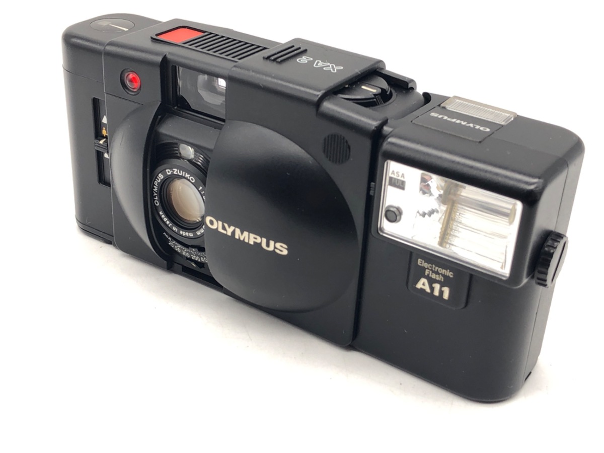 オリンパス OLYMPUS XA2 A11付き Vintage Olympus XA Rangefinder with A11 Flash (Vg)