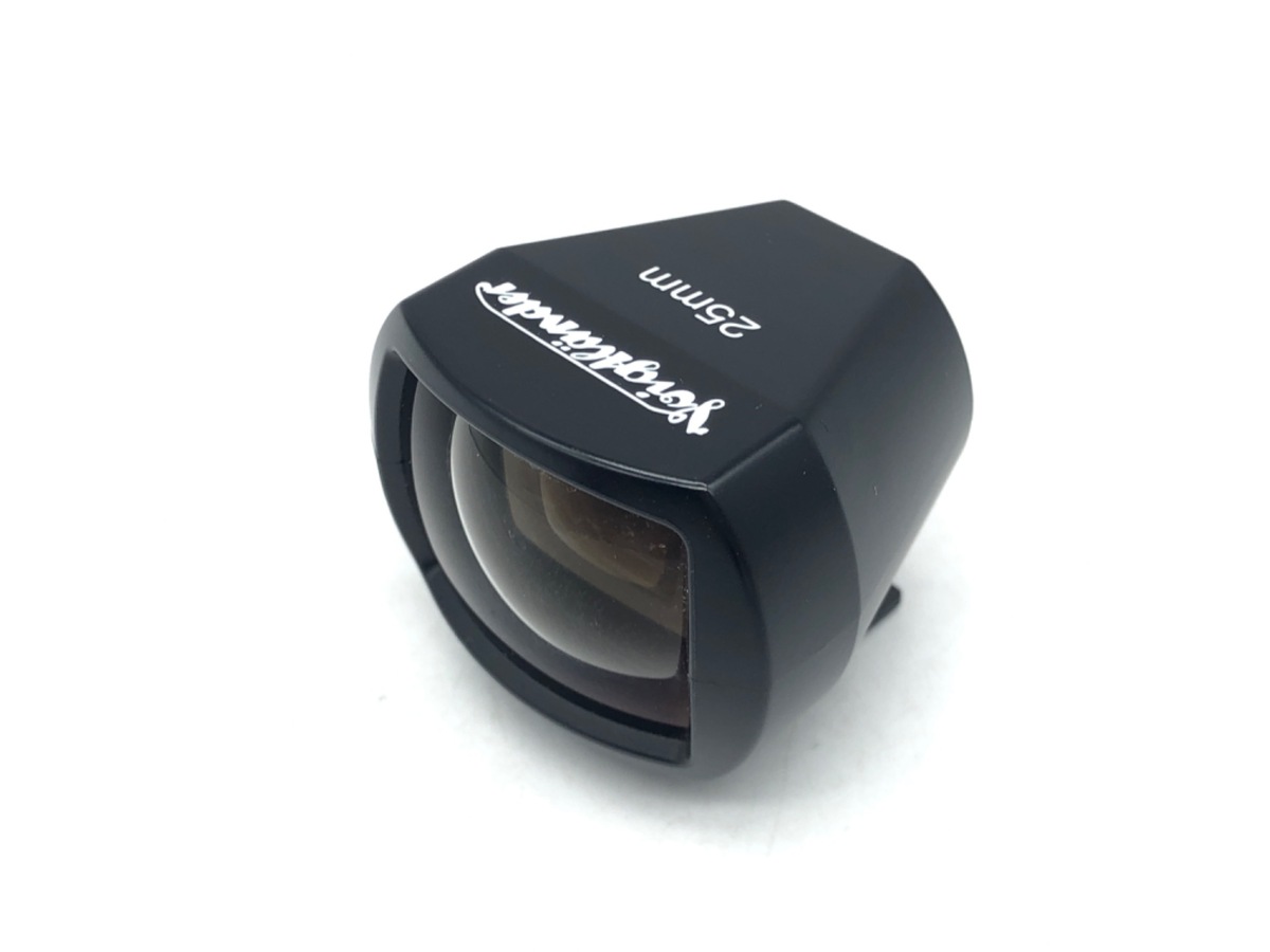 【中古】フォクトレンダー 25mm ビューファインダー  ブラック