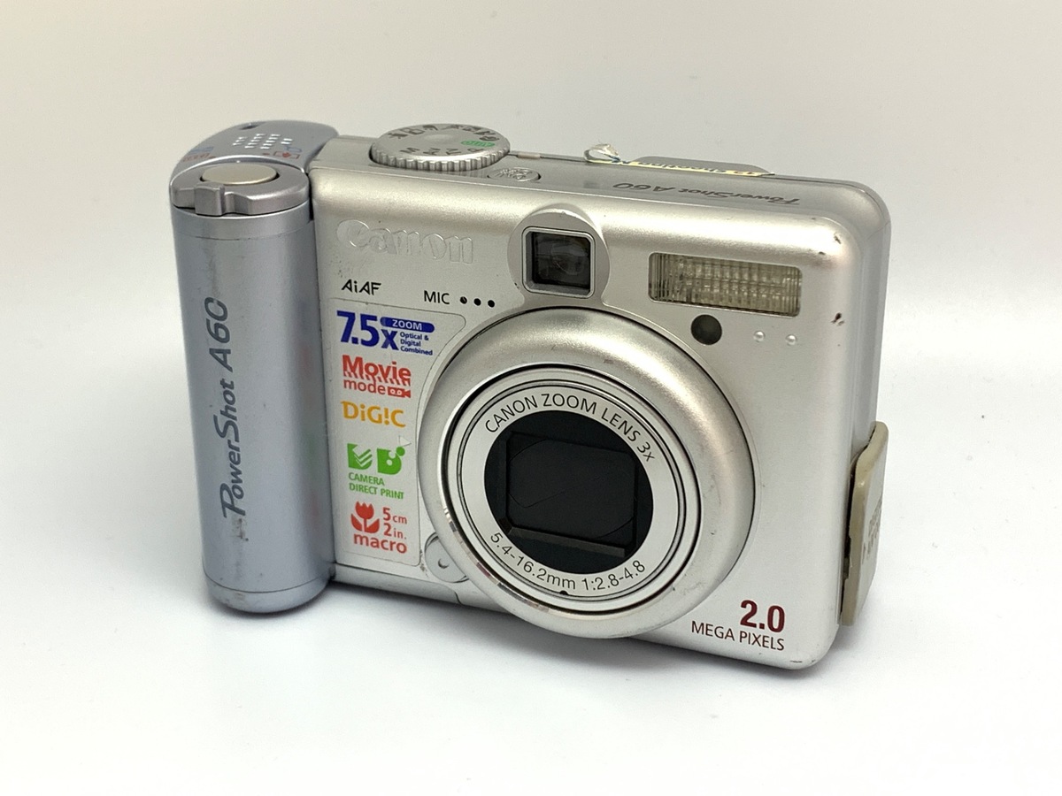 【中古】キヤノン（CANON）PowerShot A60 【200万画素】