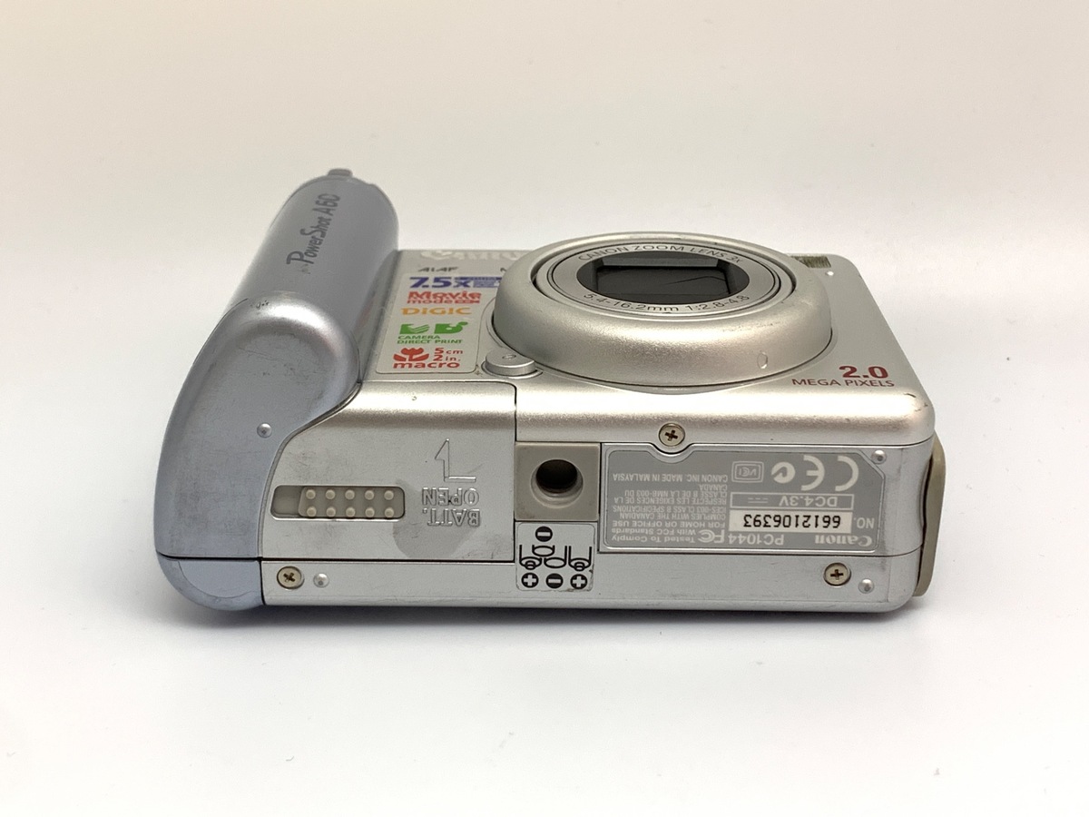【中古】キヤノン（CANON）PowerShot A60 【200万画素】