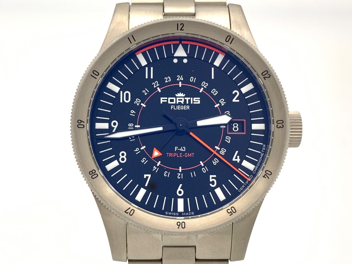 フォルティス フリーガー F43 F426.0000 中古：A(美品)】フォルティス フリーガー F-43 ブラック F426