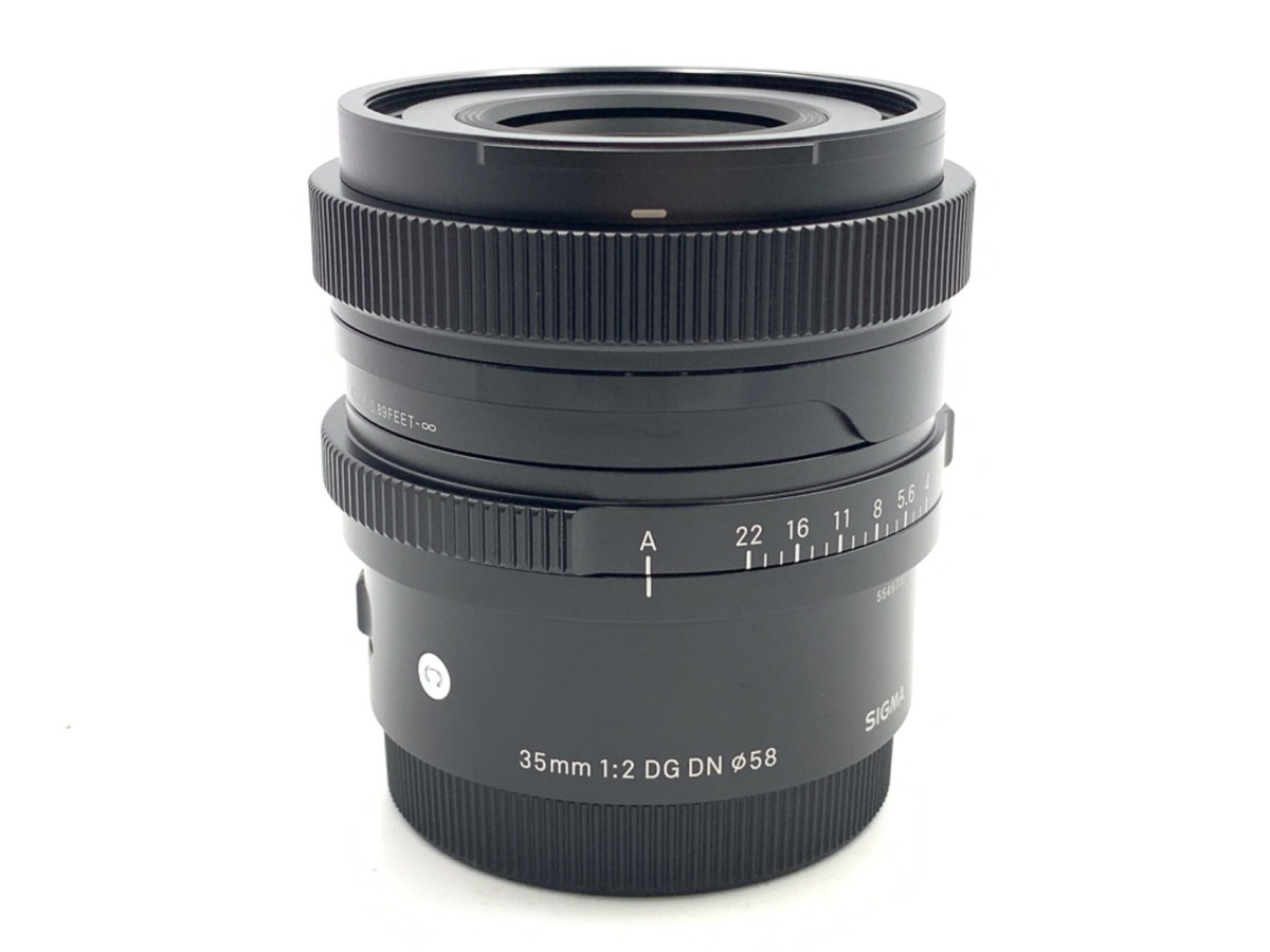 SIGMA 35mm F2 DG DN (Sony Eマウント) 美品・保証残 【公式通販】