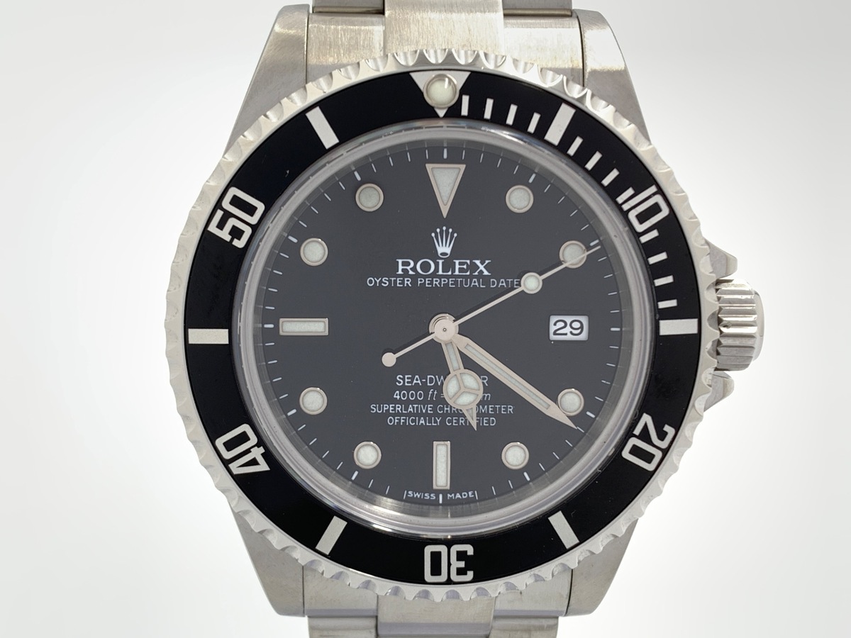 ロレックス(ROLEX) シードゥエラー ブラック 16600 ステンレススティール