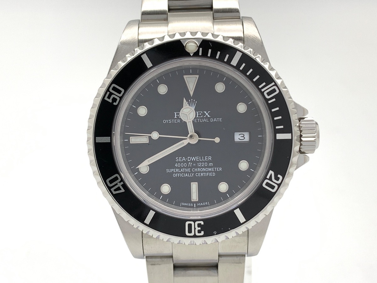 ロレックス(ROLEX) シードゥエラー ブラック 16600 ステンレススティール