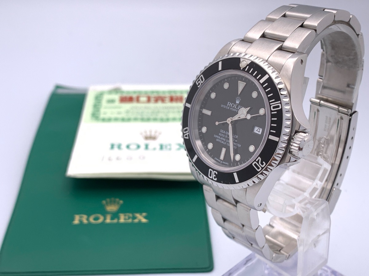 ロレックス(ROLEX) シードゥエラー ブラック 16600 ステンレススティール