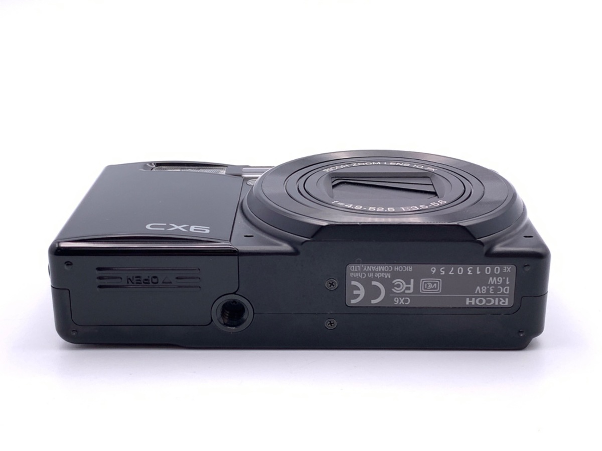 リコー RICOH CX6 ブラック 希少】 RICOH リコー CX6 コンパクト