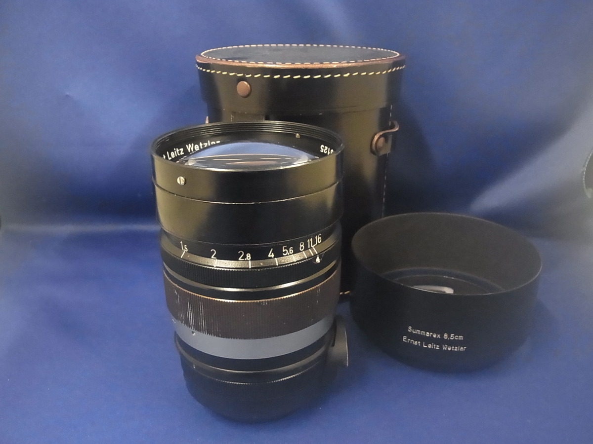 LEICA ライカ Summarex ズマレックス 85mm/F1.5レンズ (希少品) ライカ ズマレックスL 85mm F1.5 Leica Summarex 85mm f1.5