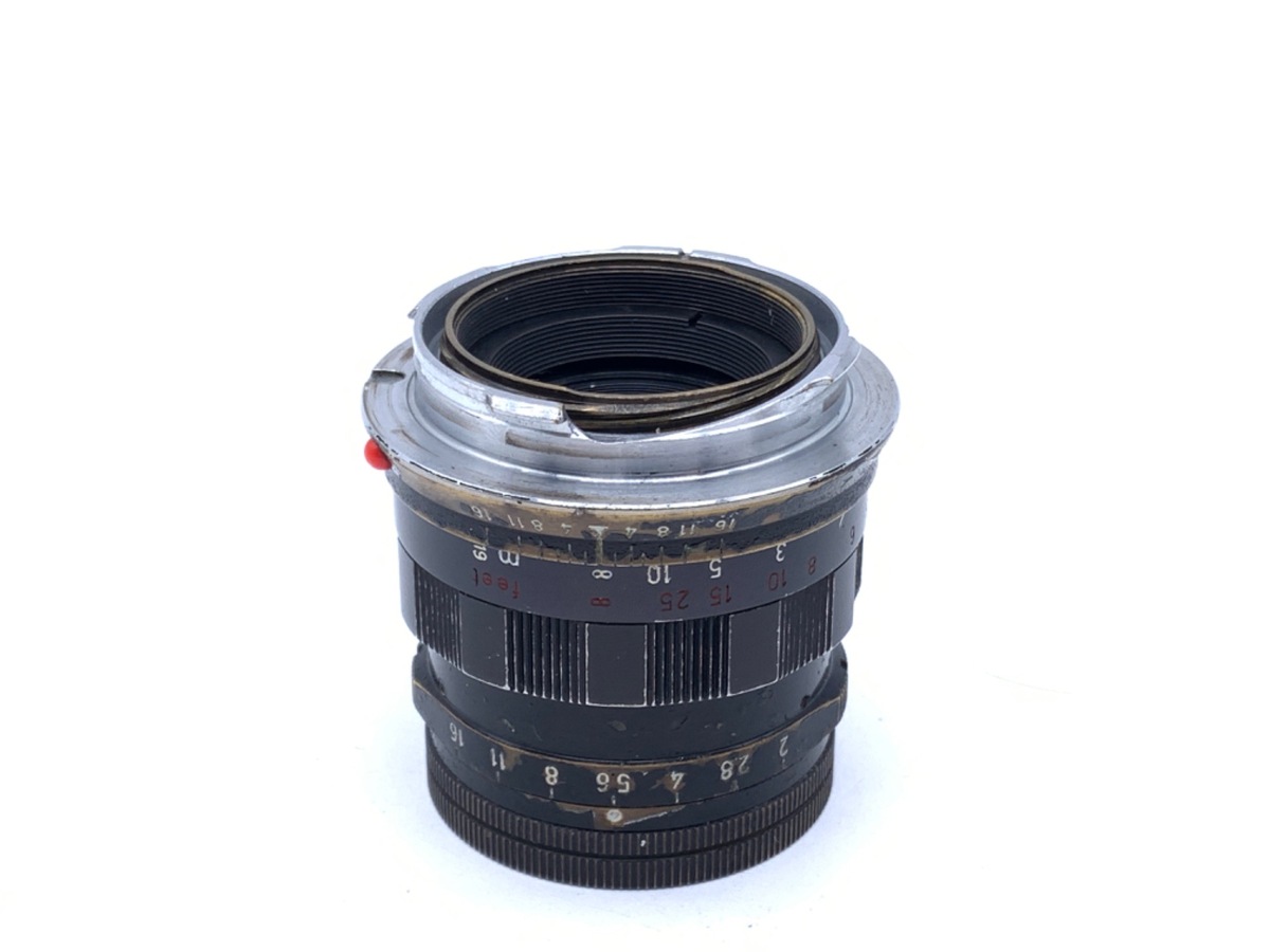【中古】ライカ ズミクロンM 50mm F2 固定 後期 ブラックペイント