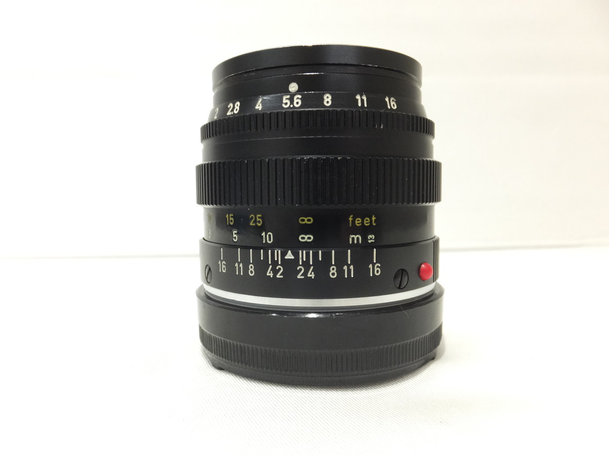 【中古】ライカ ズミルックスM 50mm F1.4 E43 ブラッククローム＆ブラックペイントハイブリッド