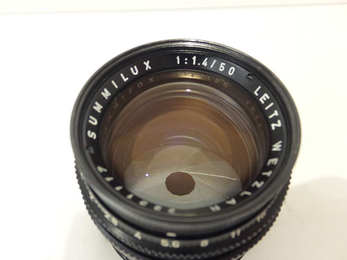 【中古】ライカ ズミルックスM 50mm F1.4 E43 ブラッククローム＆ブラックペイントハイブリッド