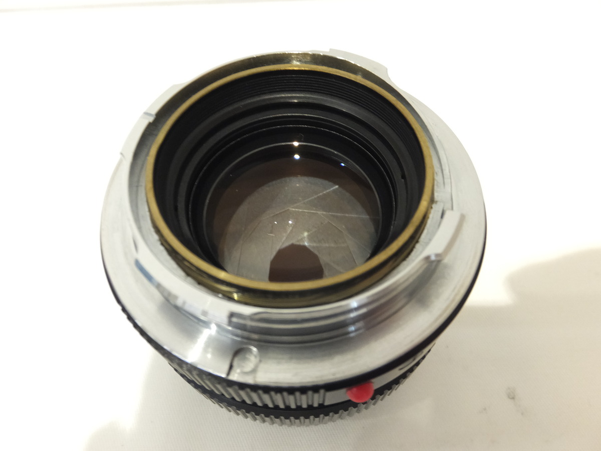 【中古】ライカ ズミルックスM 50mm F1.4 E43 ブラッククローム＆ブラックペイントハイブリッド