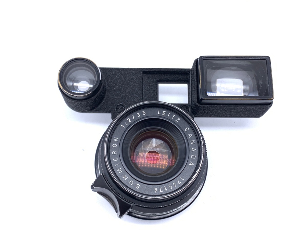 ライカ ズミクロンM 35mm F2 眼鏡付 ブラック