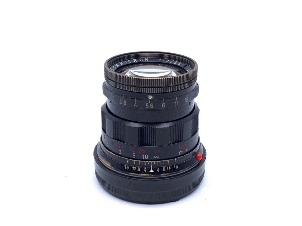 中古：AB(良品)】ライカ ズミクロンM 50mm F2 固定 後期