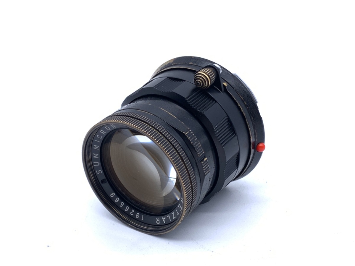 【中古】ライカ ズミクロンM 50mm F2 固定 後期 ブラックペイント