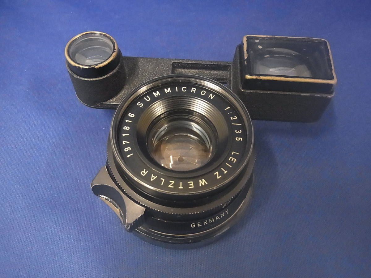 ライカ ズミクロンM 35mm F2 眼鏡付 ブラック