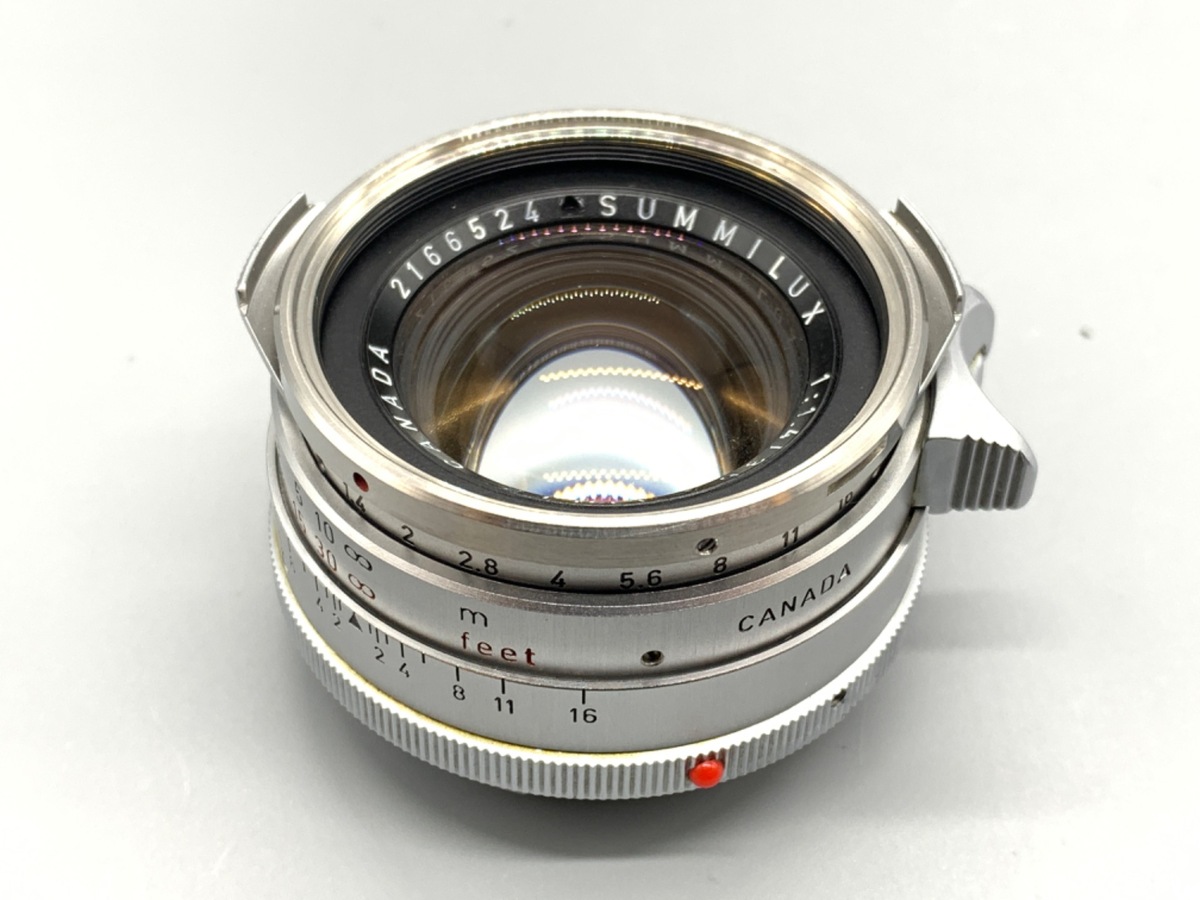 【中古】ライカ ズミルックスM 35mm F1.4 初期クローム