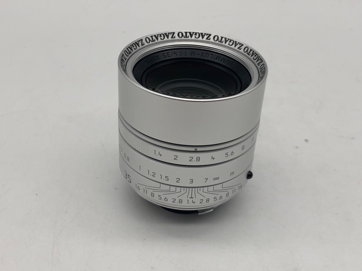 【美品】Summilux-M 35mm f1.4 ASPH. FLE 角形フード ライカ ズミルックスM f1.4/35mm ASPH. シルバー / ライカ