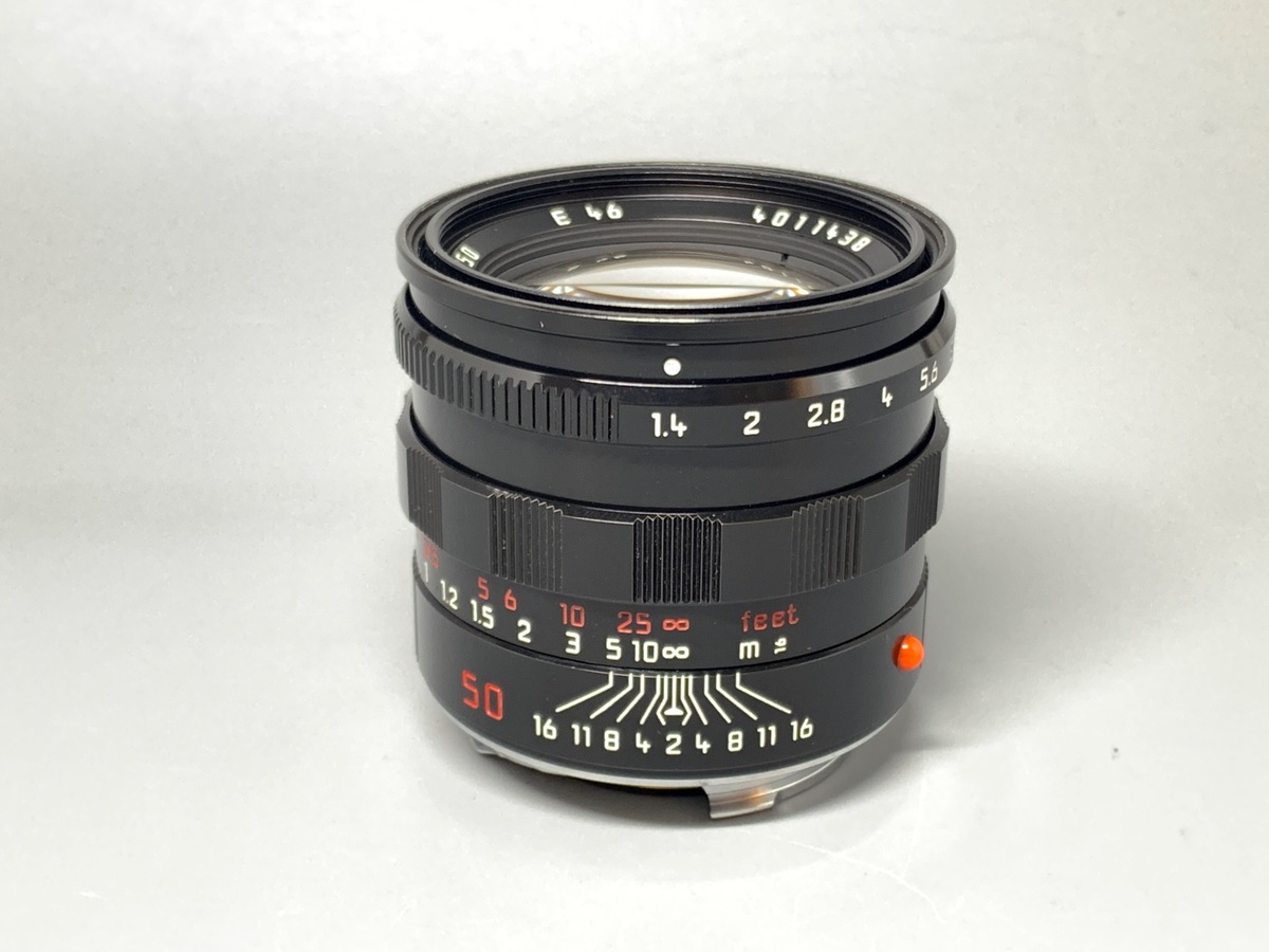 【中古】ライカ ズミルックスM 50mm F1.4ミレニアムブラックペイント