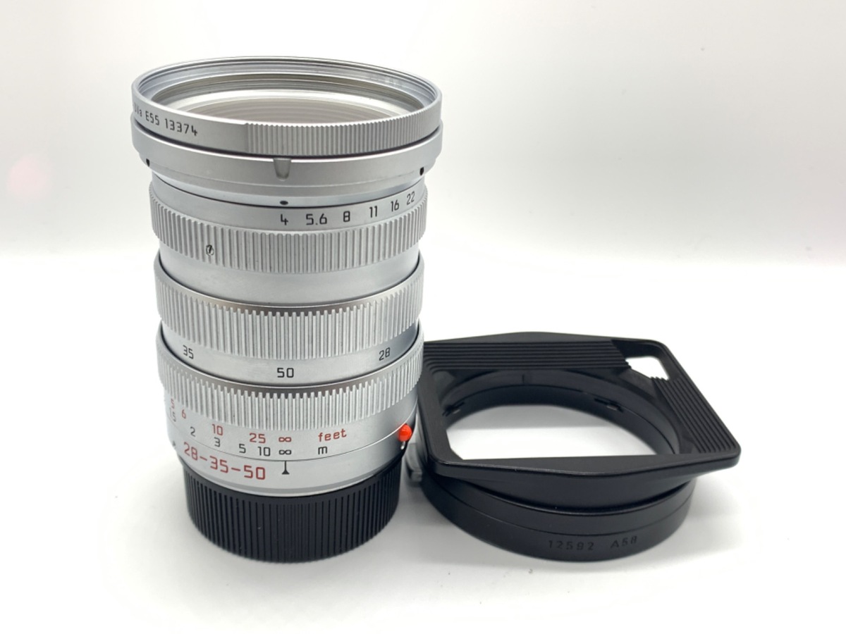 中古：A(美品)】ライカ トリエルマーM28・35・50mm F4 ASPH シルバー