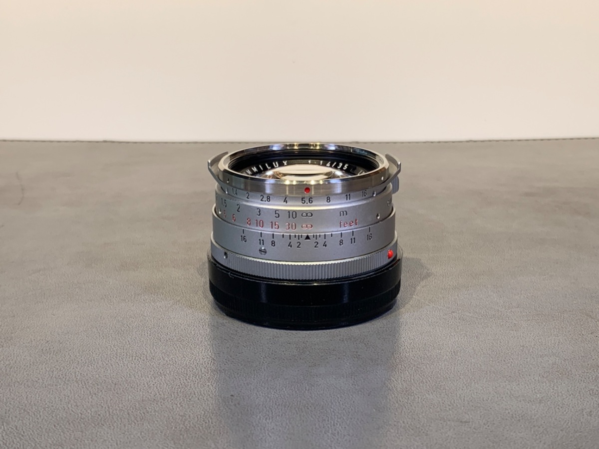 【中古】ライカ ズミルックスM 35mm F1.4 初期クローム