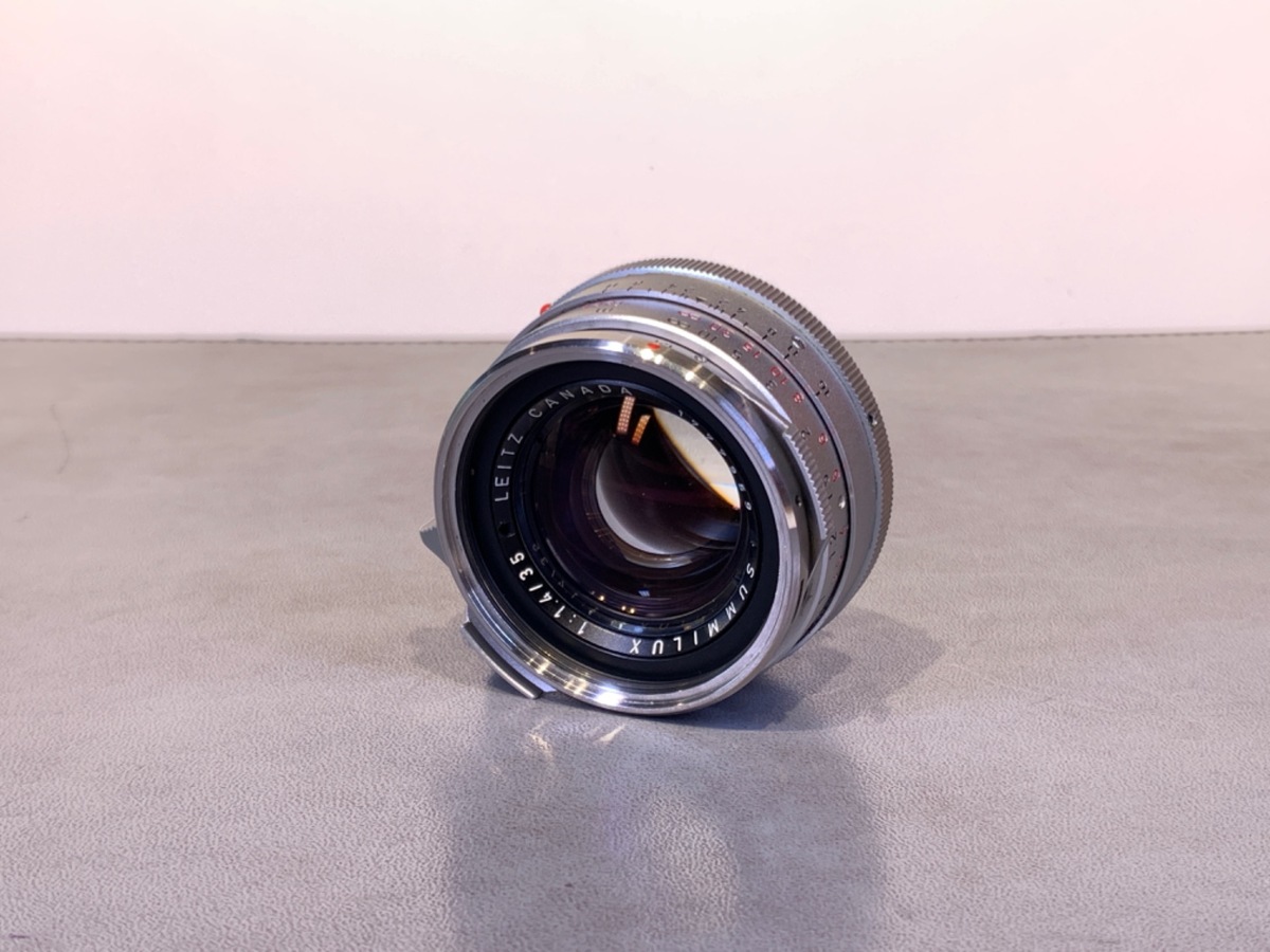 【中古】ライカ ズミルックスM 35mm F1.4 初期クローム
