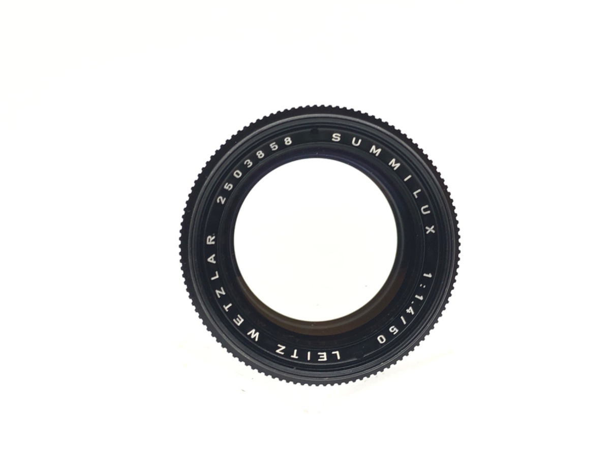 【中古】ライカ ズミルックス M 50mm F1.4 E43で距離指標環直接ペイント