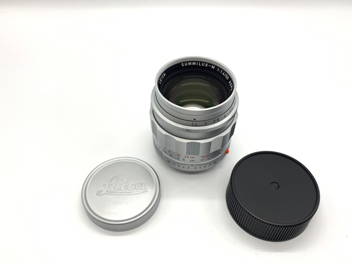 【中古】ライカ ズミルックス M 50mm F1.4 LHSA シルバー