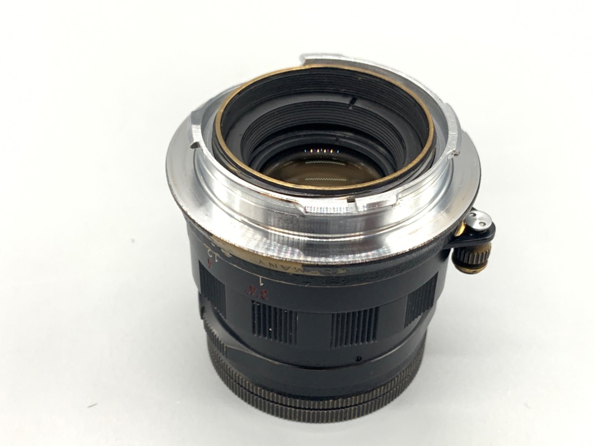 【中古】ライカ ズミクロンM 50mm F2 固定 後期 ブラックペイント