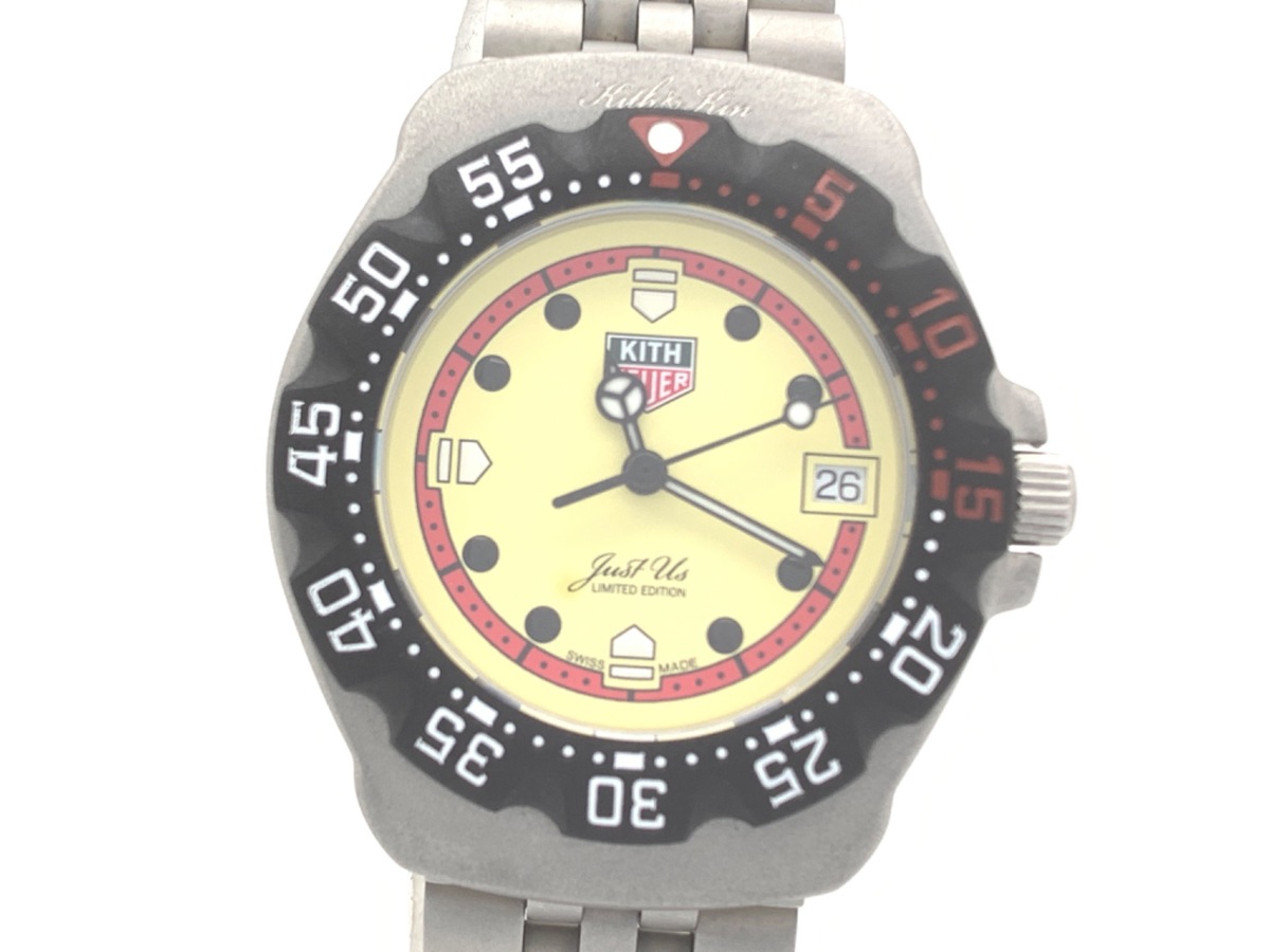 中古：A(美品)】タグ・ホイヤー フォーミュラ1 イエロー WA121F.BA0023