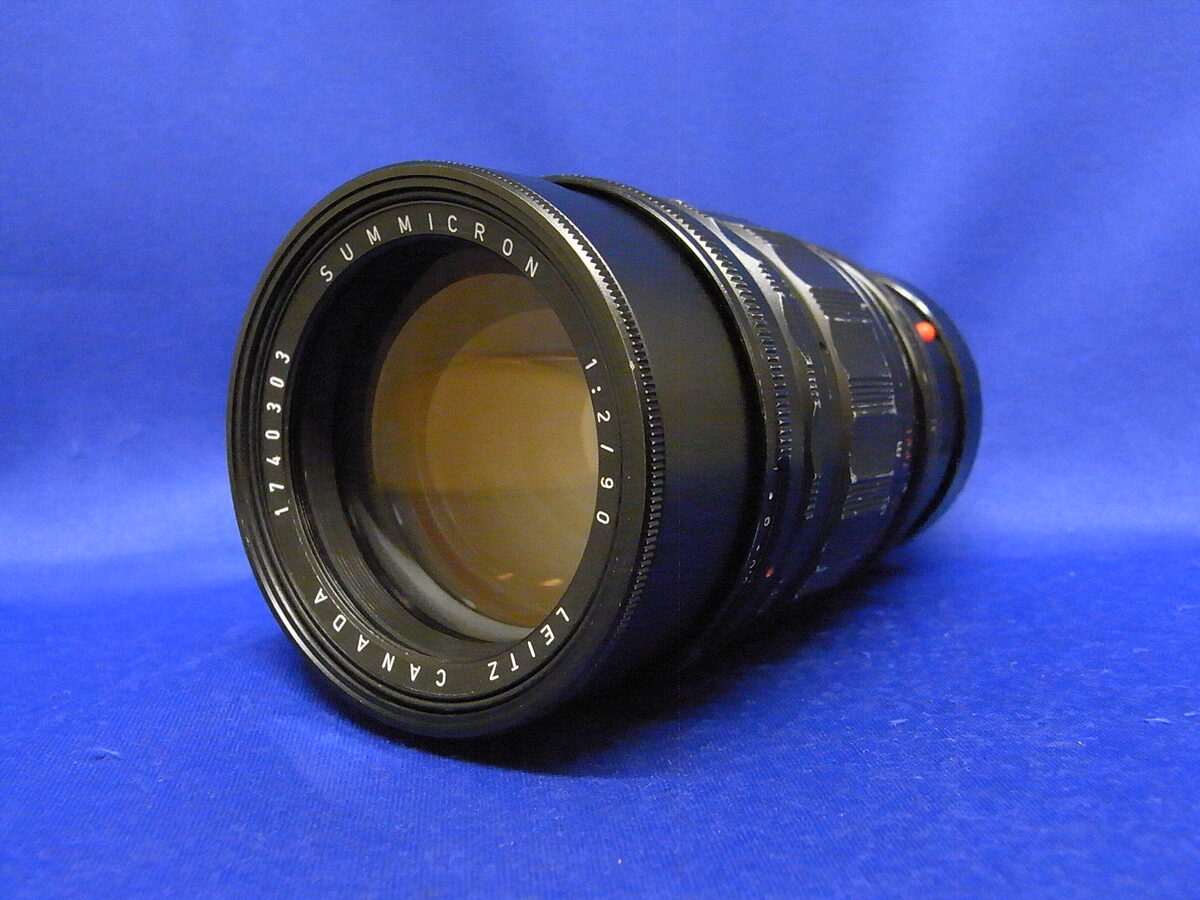【中古】ライカ ズミクロン M 90mm F2 ブラックペイント(2代目)