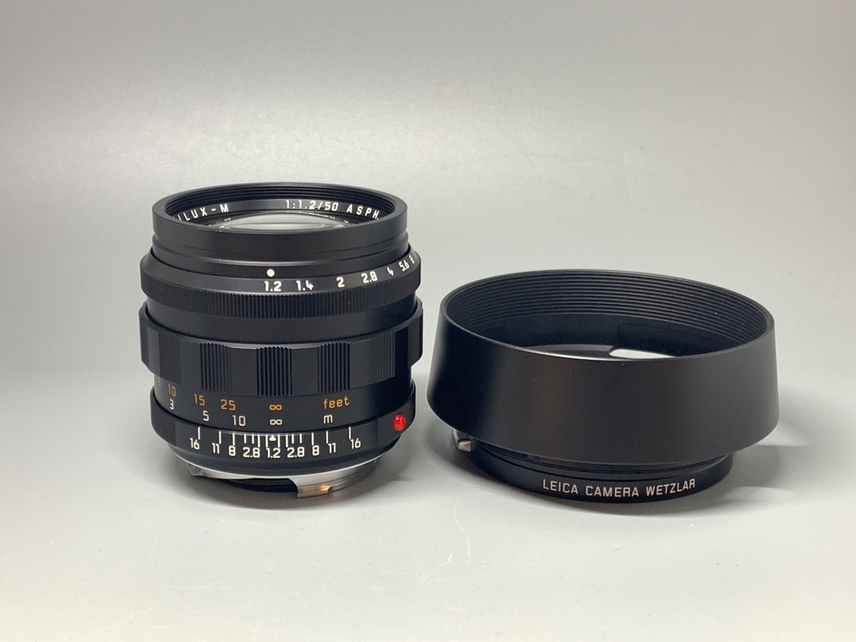 【中古】ライカ ノクティルックスM f1.2/50mm ASPH.ブラックアルマイト