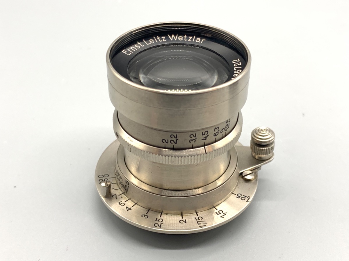 【中古】ライカ ニッケルズマールL 50mm F2 固定 (ヒョットコ)