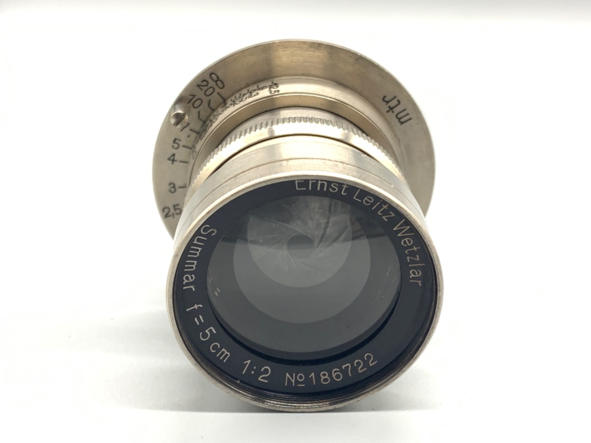 【中古】ライカ ニッケルズマールL 50mm F2 固定 (ヒョットコ)