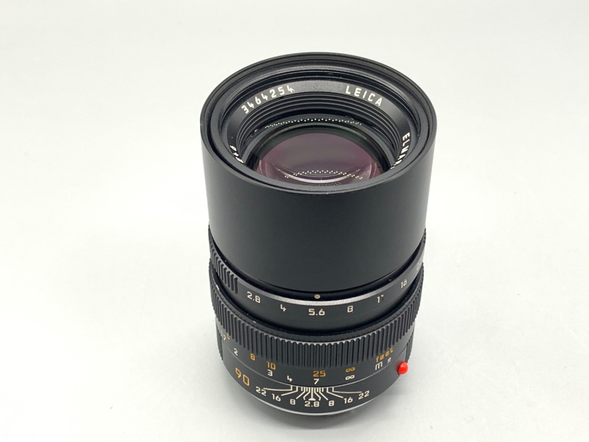 【極美品】ライカ Leica エルマリートM f2.8/90mm ブラック Leica Elmait-M 90mm F2.8 Black (フード内蔵) 11807 - 晴れ時々