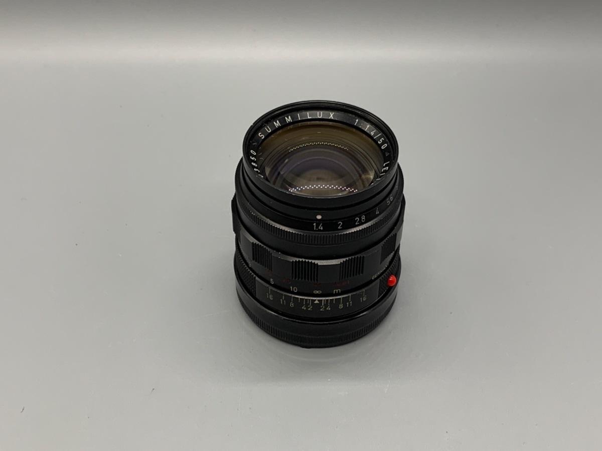 【中古】ライカ ズミルックスM 50mm F1.4 オリジナルブラックペイント