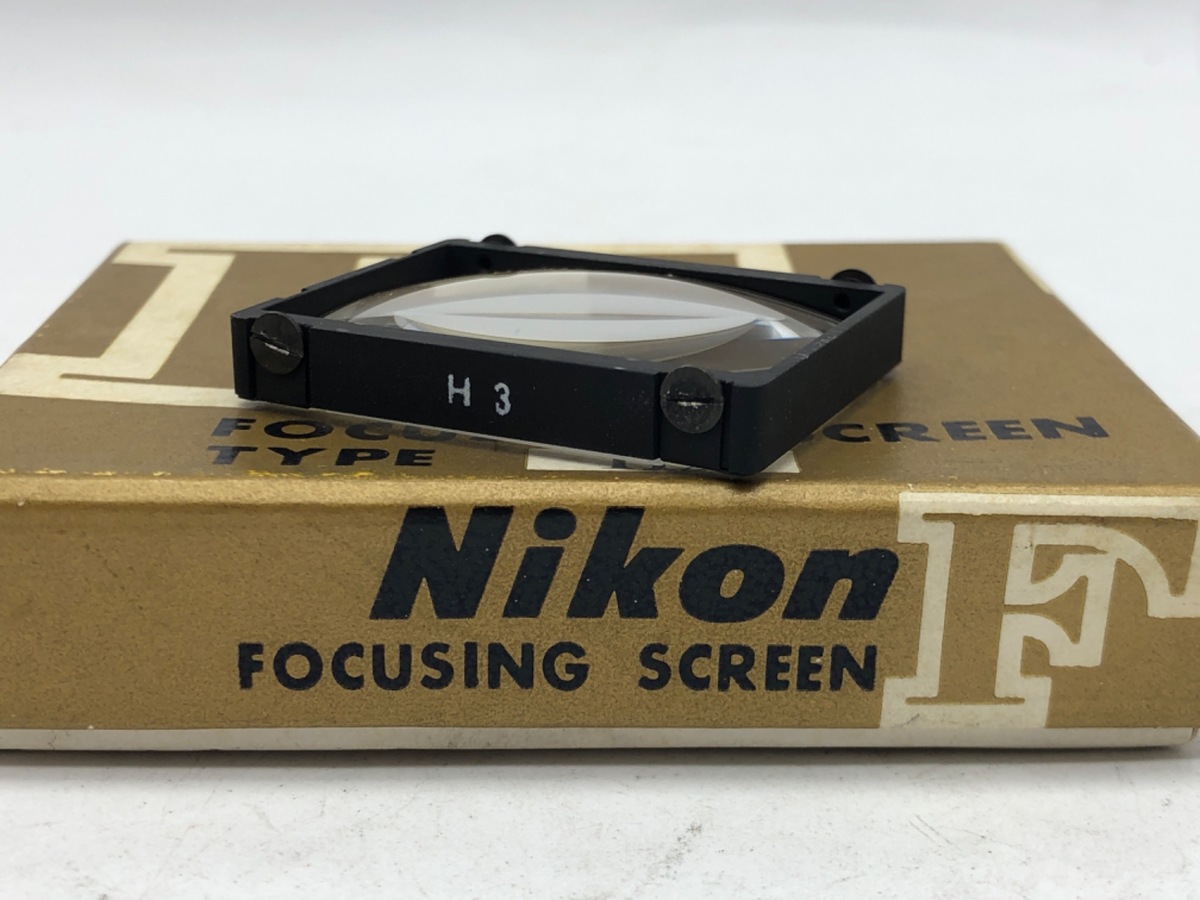【中古】ニコン F・F2用ファインダースクリーン 各種