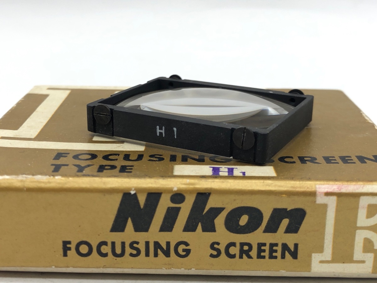 【中古】ニコン F・F2用ファインダースクリーン 各種